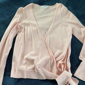 The loft wrap sweater size small